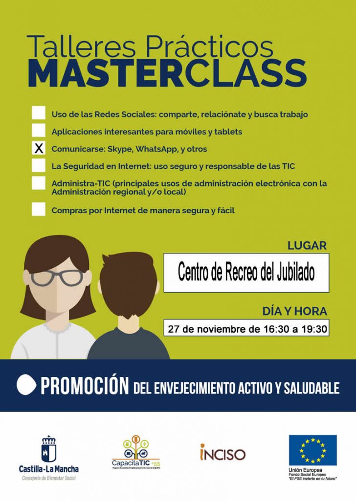 Cartel MASTERCLASS 2019