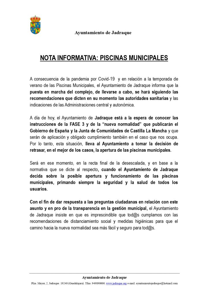 NOTA INFORMATIVA PISCINAS MUNICIPALES TEMPORADA 2020_page-0001
