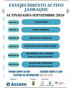 Lee más sobre el artículo Talleres envejecimiento activo