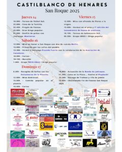 Lee más sobre el artículo Fiestas de San Roque Castiblanco de Henares