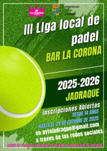 Lee más sobre el artículo III Liga de Padel Bar la Corona