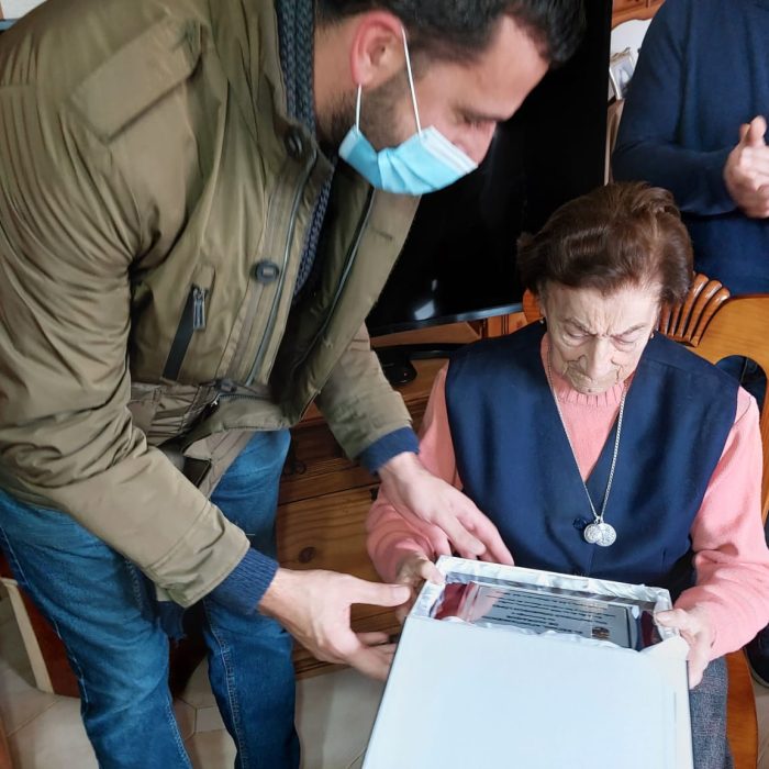 Felecidades en tu 100 cumpleaños