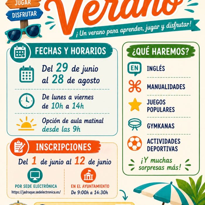 Escuelas de verano 2026