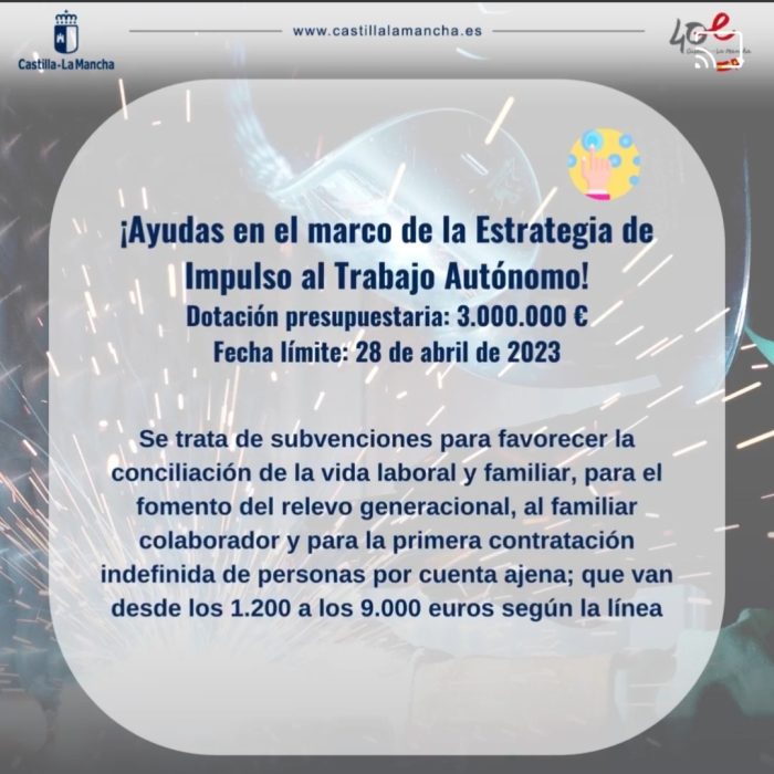 Ayudas empleo. AUTONOMOS