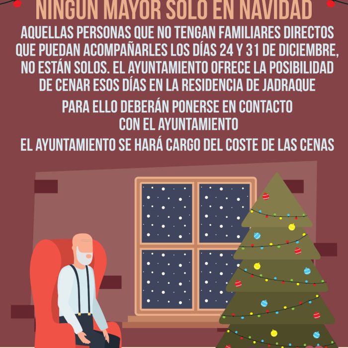 Ningún mayor solo en Navidad