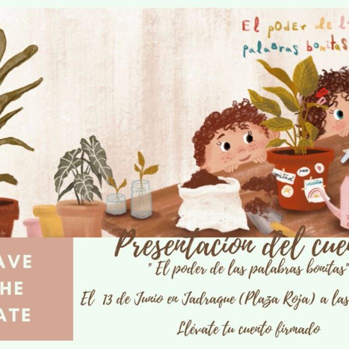 Presentación libro «El poder de las palabras bonitas» Domingo 13 de Junio – 13:00h