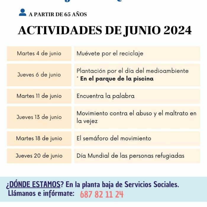 Taller envejecimiento activo