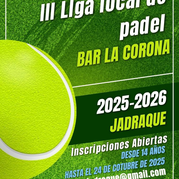 III Liga de Padel Bar la Corona