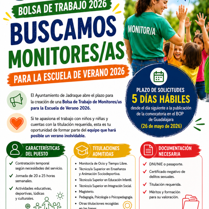 Monitor escuela verano