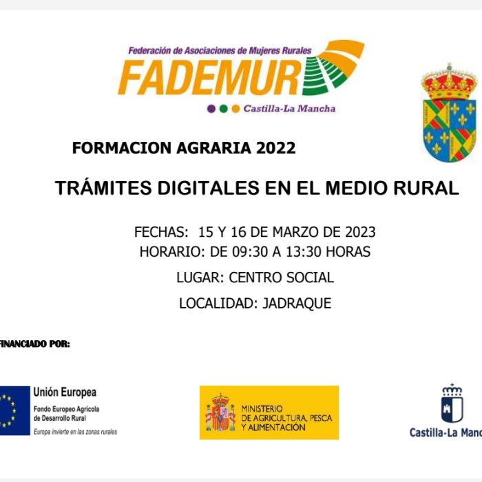 Curso Tramites Digitales en el mundo Rural