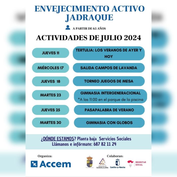 Taller encvejecimiento activo.
