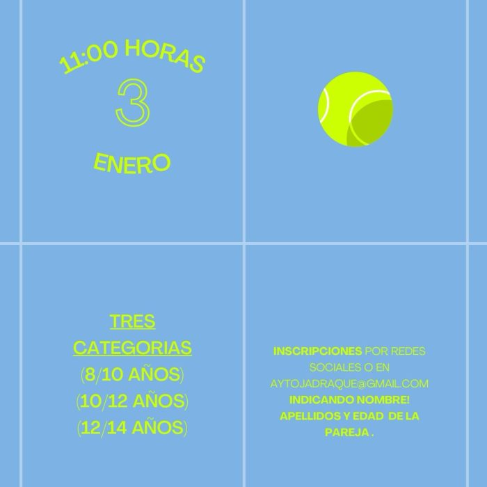Torneo Infantil de Padel Mixto
