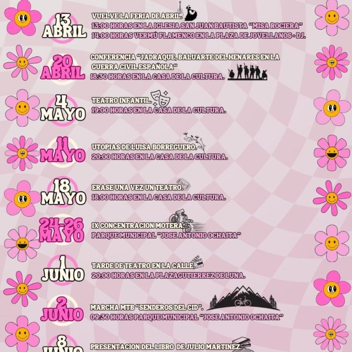 Agenda Cultural Primavera