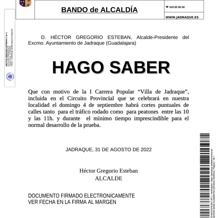 Bando Carrera Popular
