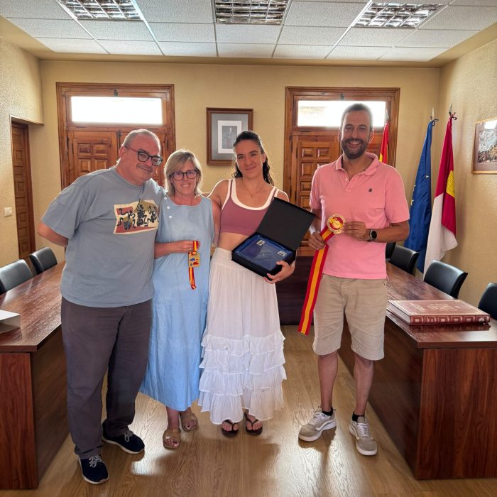 Recepción oficial a la Campeona