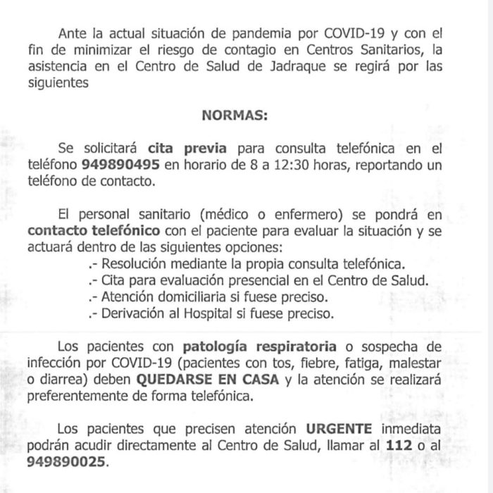 Centro de Salud de Jadraque