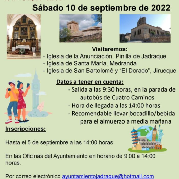 Viaje cultural comarca 10/09/2022