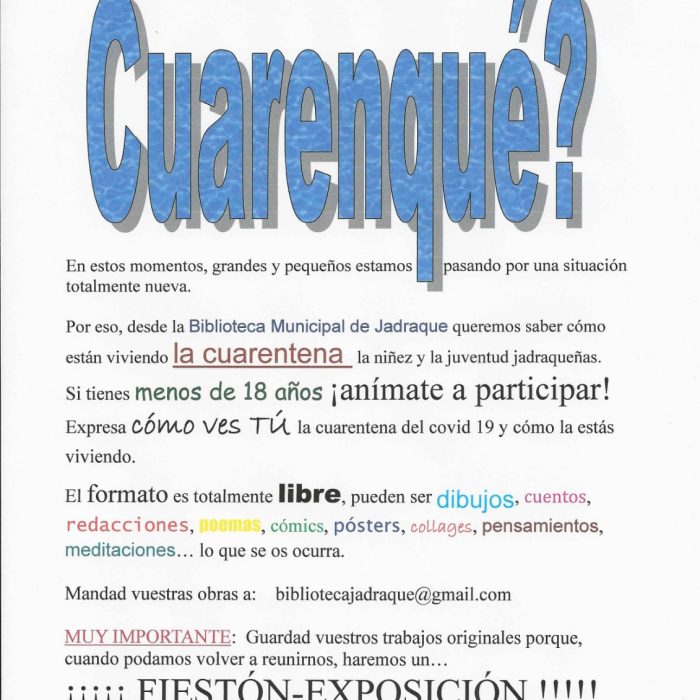 Cuarenqué?