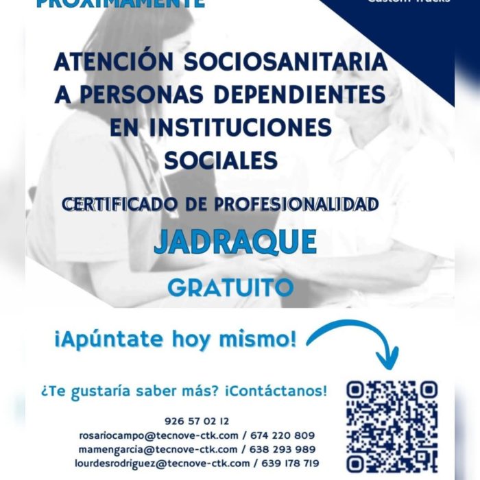 Curso Asistencia Sociosanitaria