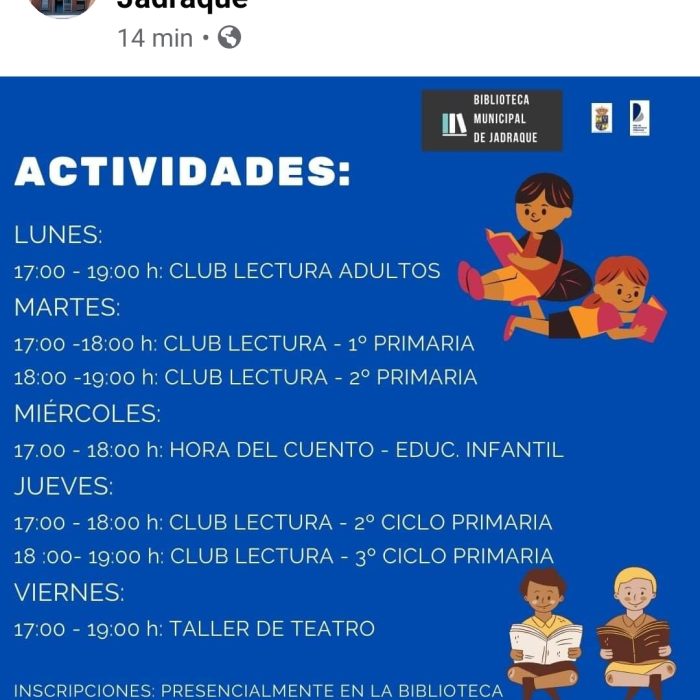 Cursos Biblioteca Municipál