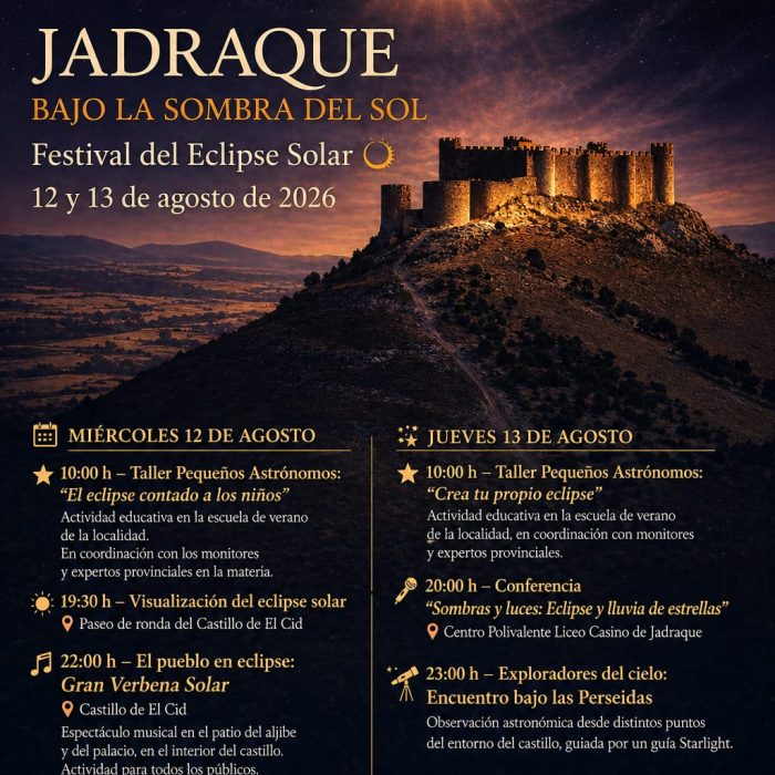 Jadraque hará historia bajo la sombra del Sol