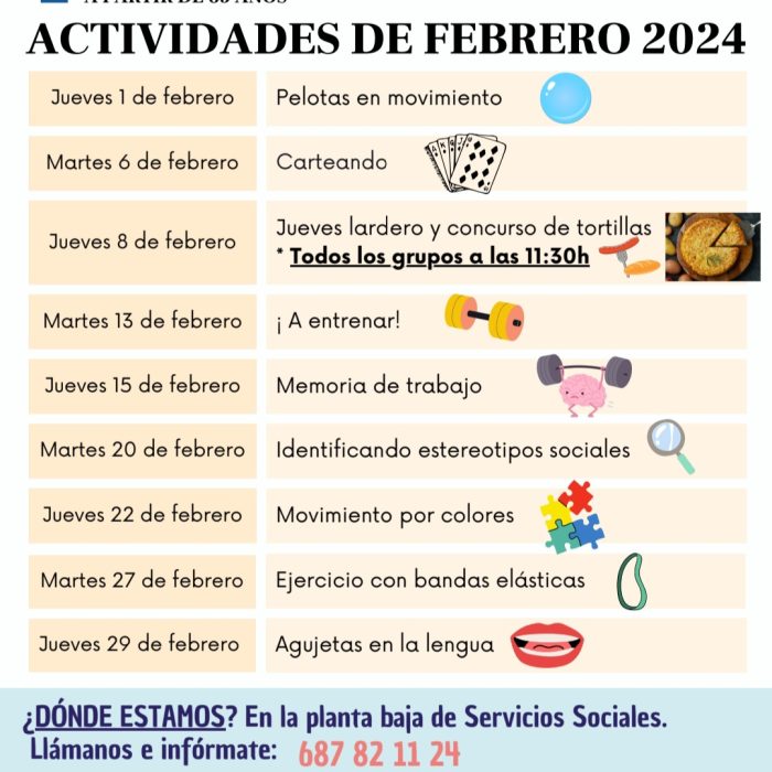 Taller envejecimiento activo