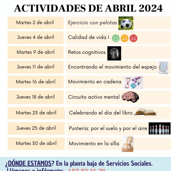 Taller envejecimiento activo