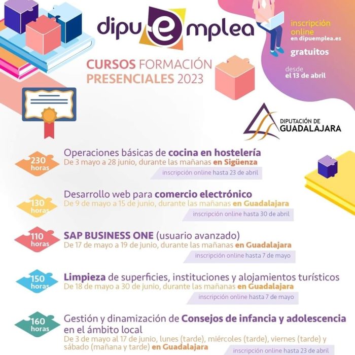 Inscripcion formación presencial.