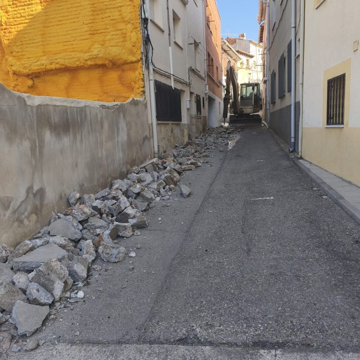 Obras en la Calle Higueras