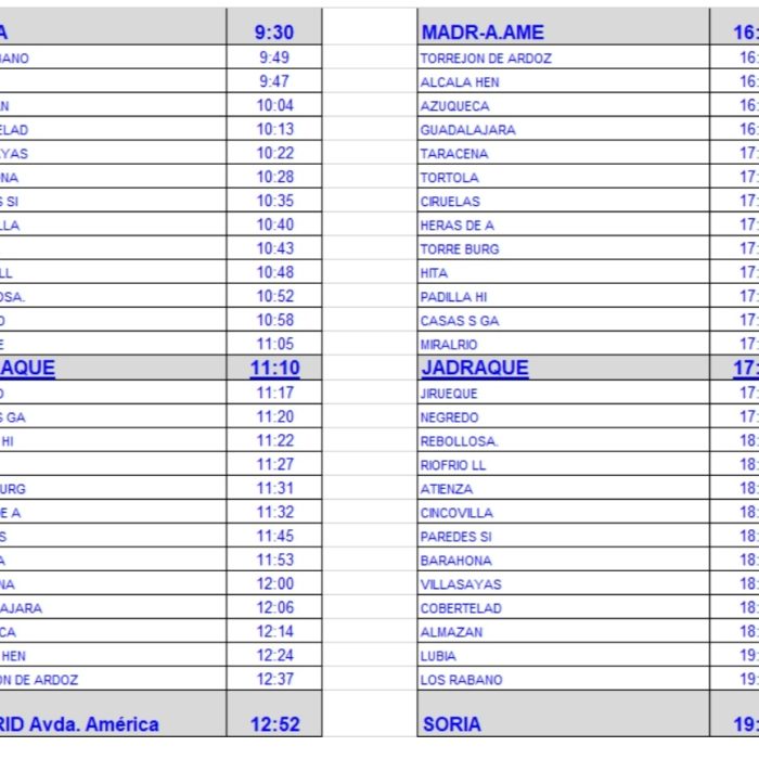 Recuperación Servicios Públicos Autobuses