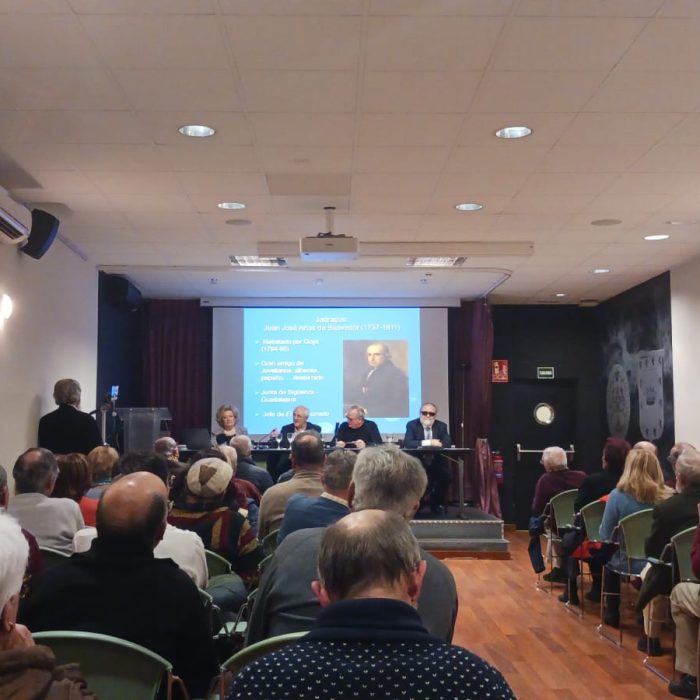 Video conferencia completa Goya, Jovellanos y Jadraque.