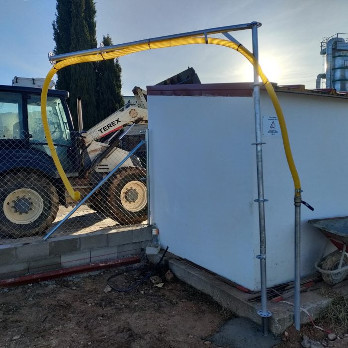 Lavadero de maquinas fitosanitarias