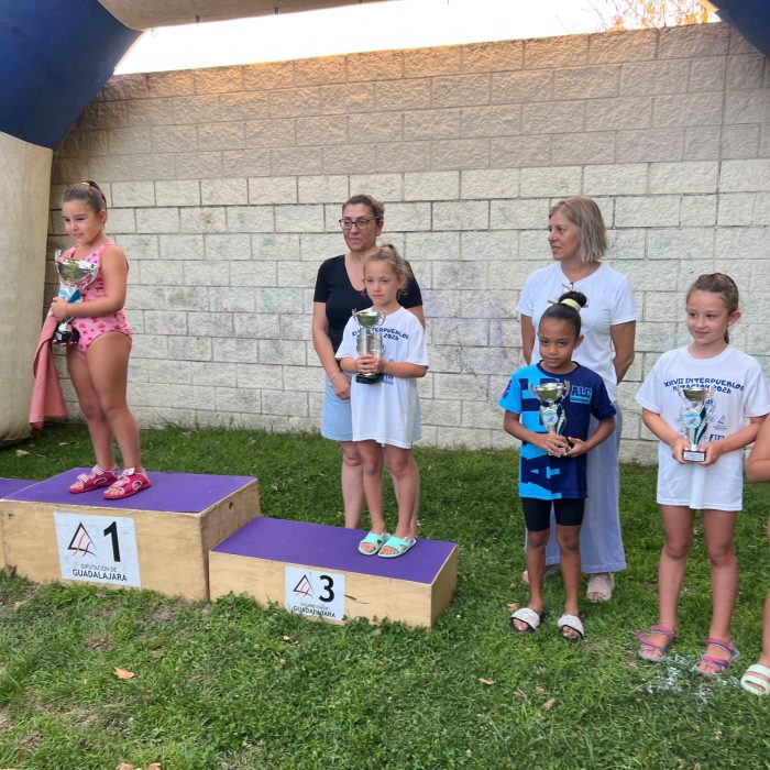 Presencia Jadraqueña en la final interpueblos de Natación