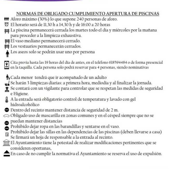 Piscinas Municipales