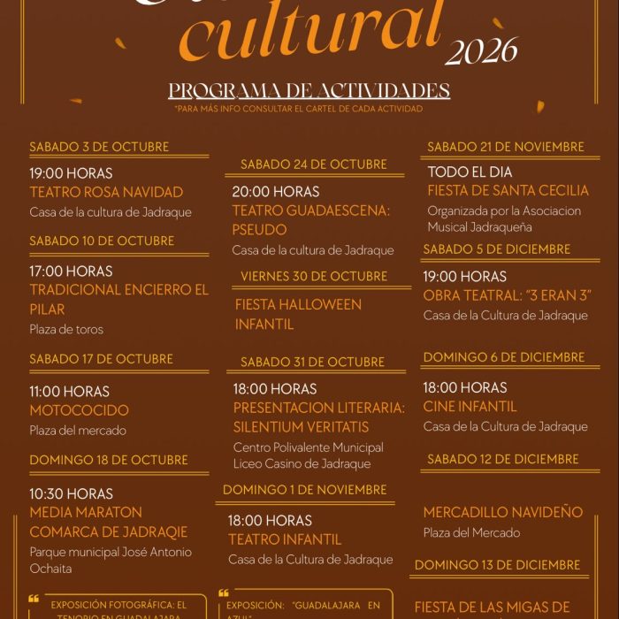Otoño Cultural 2026