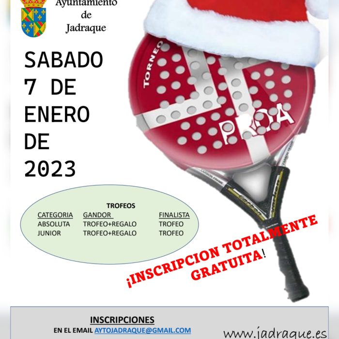 I torneo Padel Navidad