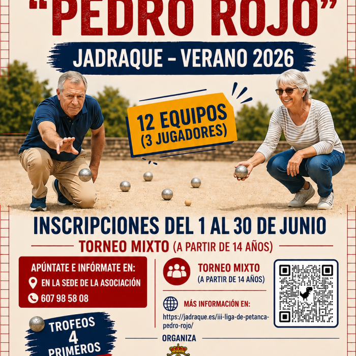 III Liga de Petanca Pedro Rojo