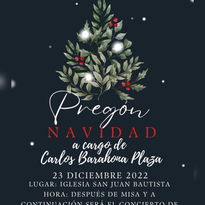Pregón y Concierto de Navidad