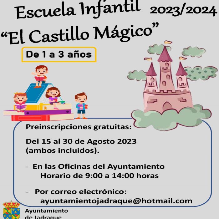 Preinscripción Escuela Infantil