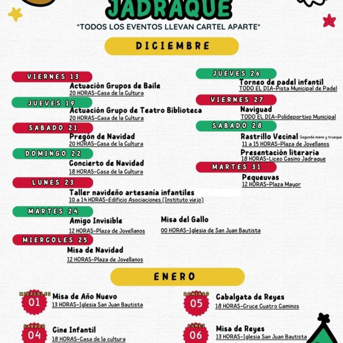 Programación Navideña