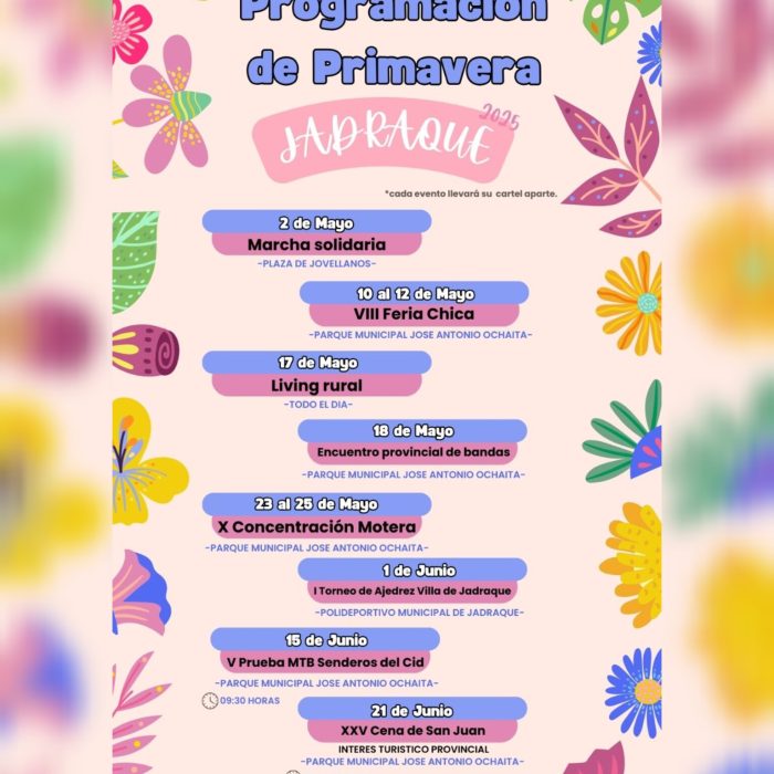 Programación Primavera 2025