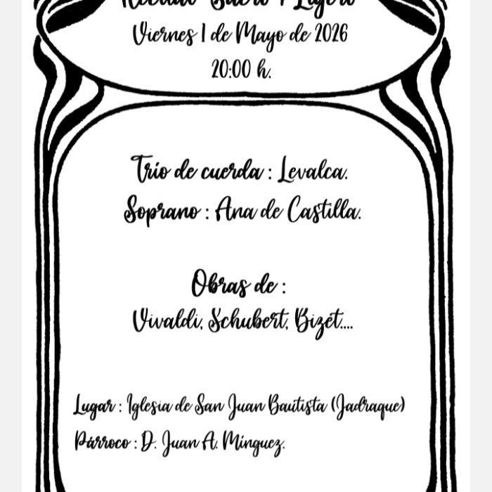 Recital Sacro ligero