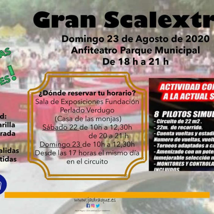 Gran Scalextric – domingo 23 de agosto