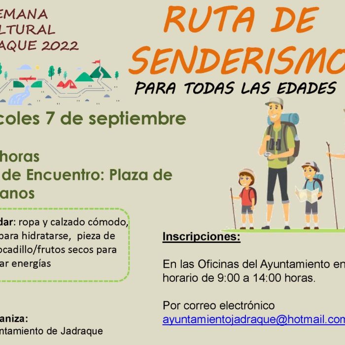 Ruta de Senderismo 07/09/2022