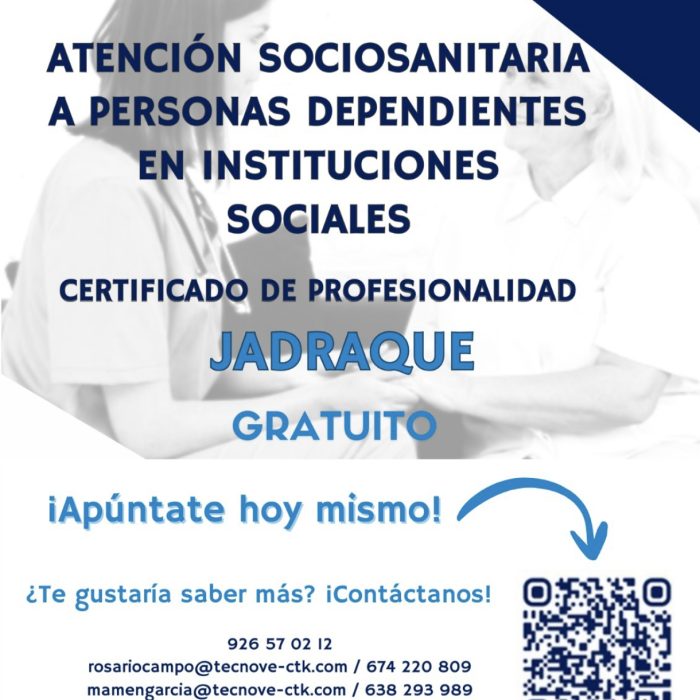 Curso atención sociosanitario