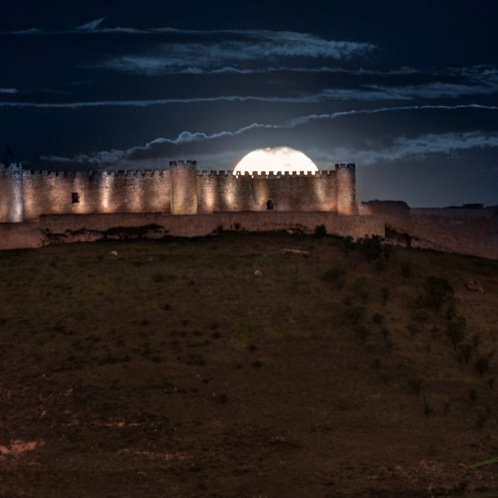 Superluna en el Castillo
