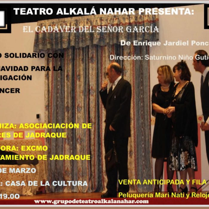 Teatro «El Cadaver del Señor García»