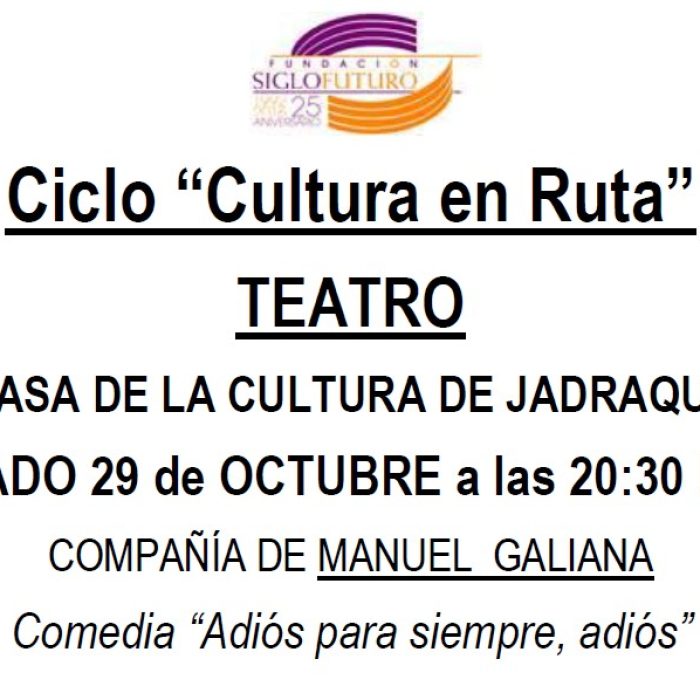 Teatro 29 octubre de 2016