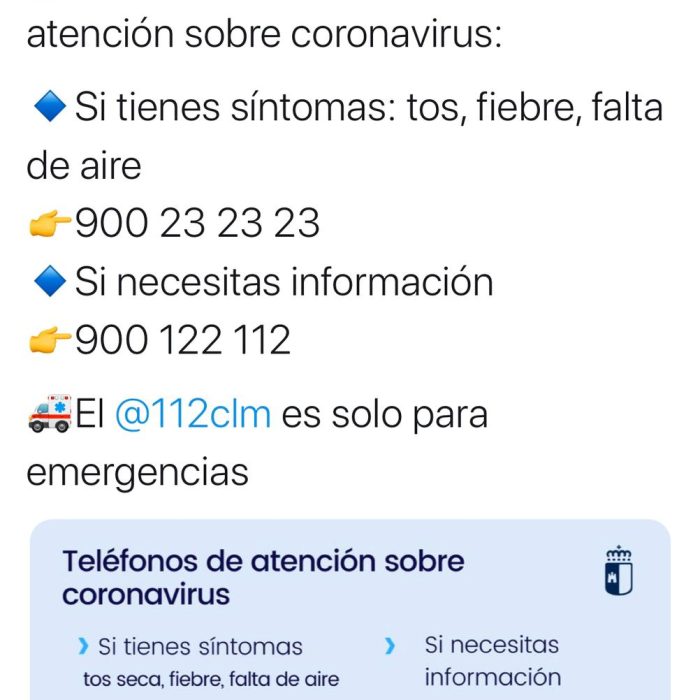 Emergencias Covid19 CLM