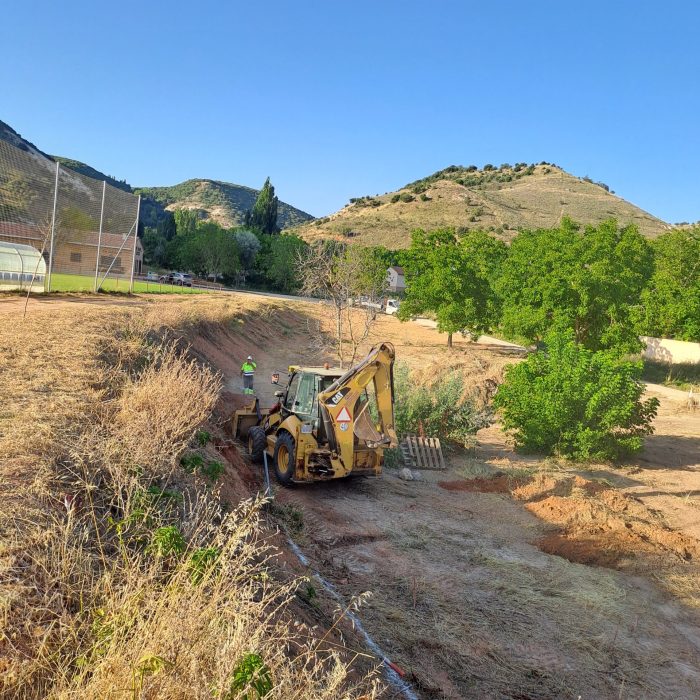 Obras campo de futbol